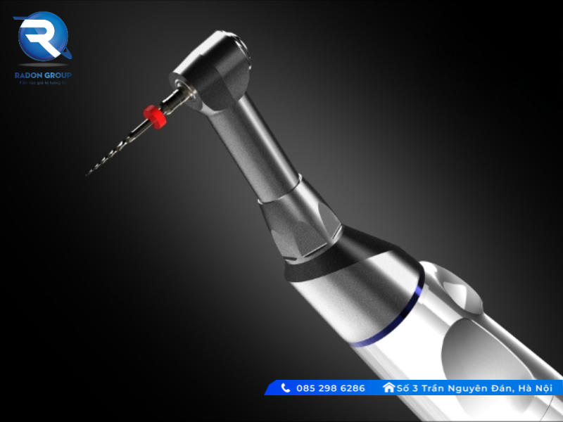 Máy điều trị nội nha không dây Endo Radar có tay cầm không dây, dễ dàng vận hành