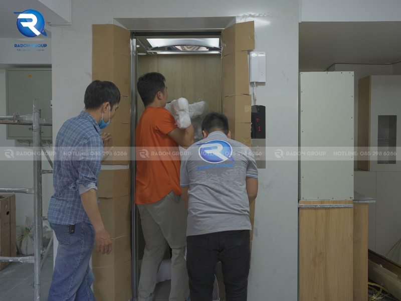 Dự án được hoàn thiện bởi đội ngũ kỹ thuật viên lành nghề của Radon Group