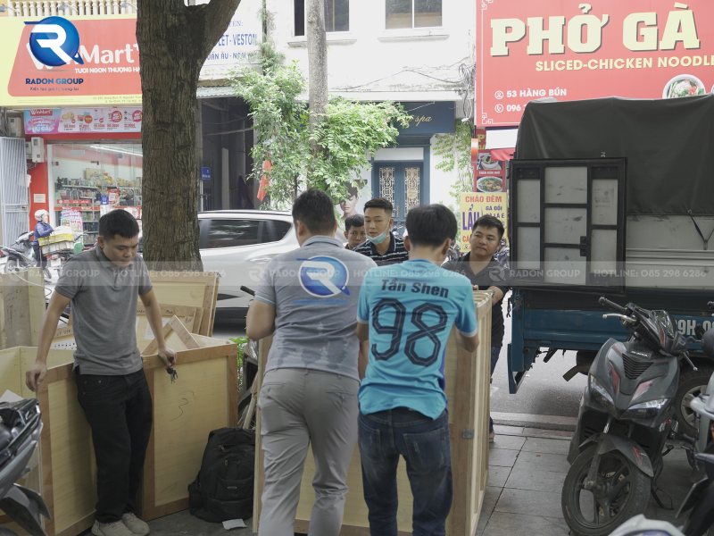 Ghế nha Samsun S640 cập bến Nha khoa Queen Anne, sẵn sàng lắp đặt