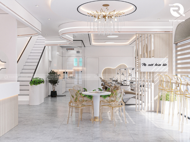 Mẫu thiết kế phòng khám nha khoa Minh Quân