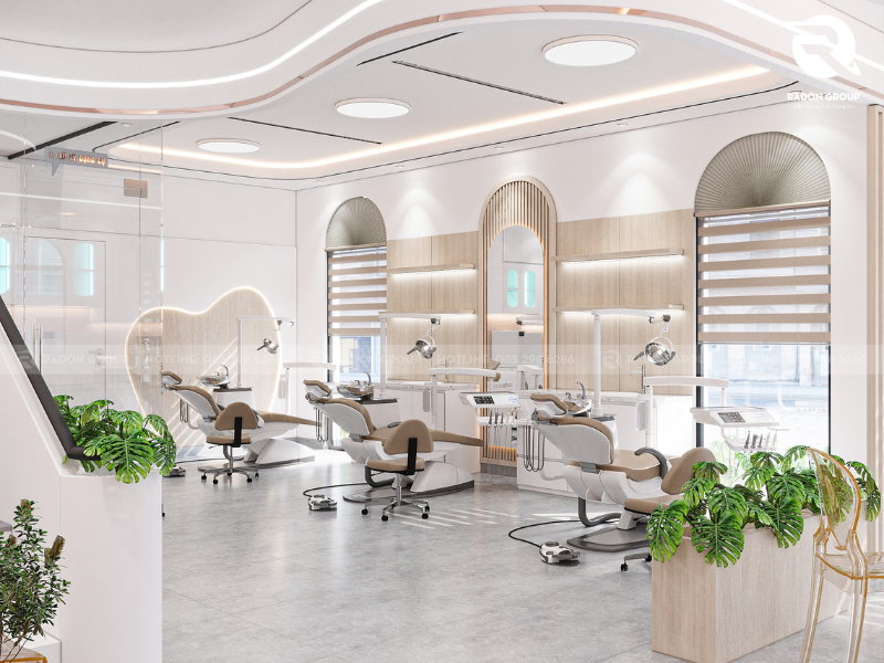 Mẫu thiết kế phòng khám nha khoa Minh Quân