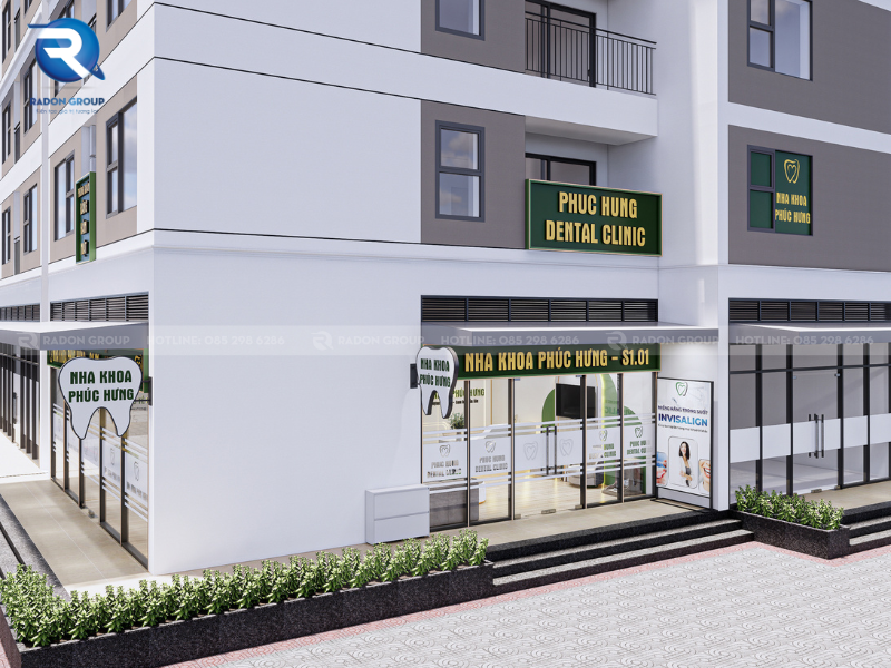 Mặt bằng phòng khám