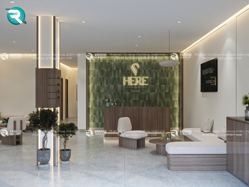 Mẫu thiết kế spa Here