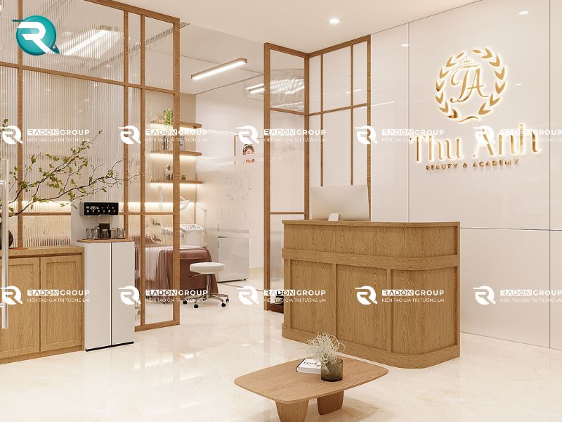 Mẫu thiết kế Spa Thu Anh