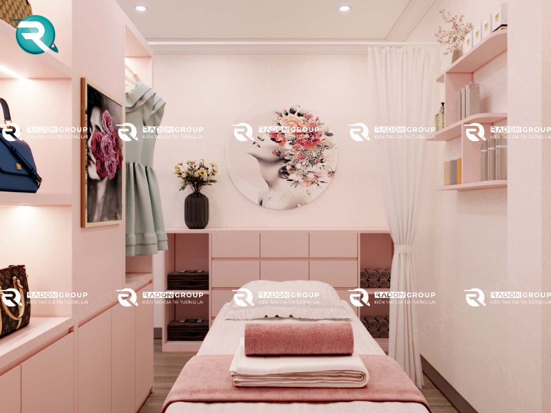 Mẫu thiết kế nội thất spa Raum