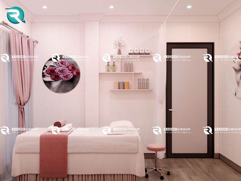 Mẫu thiết kế nội thất spa Raum