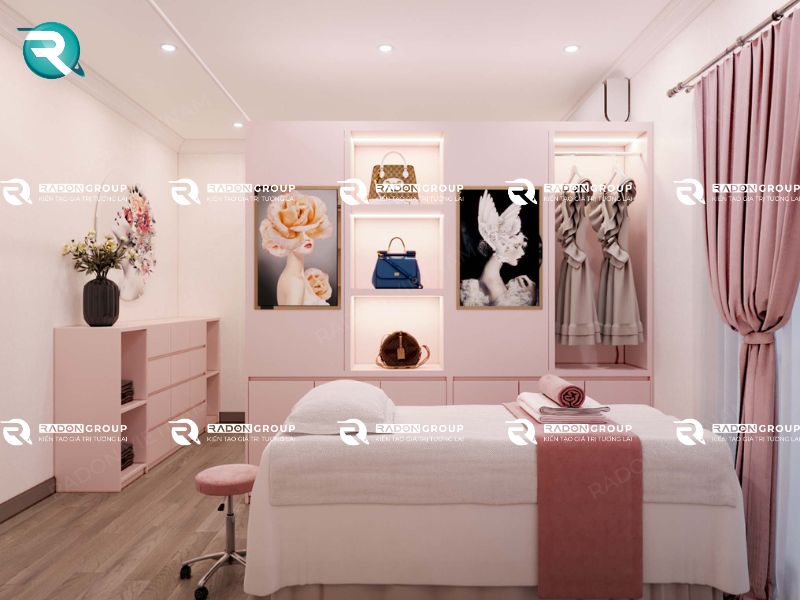 Mẫu thiết kế nội thất spa Raum