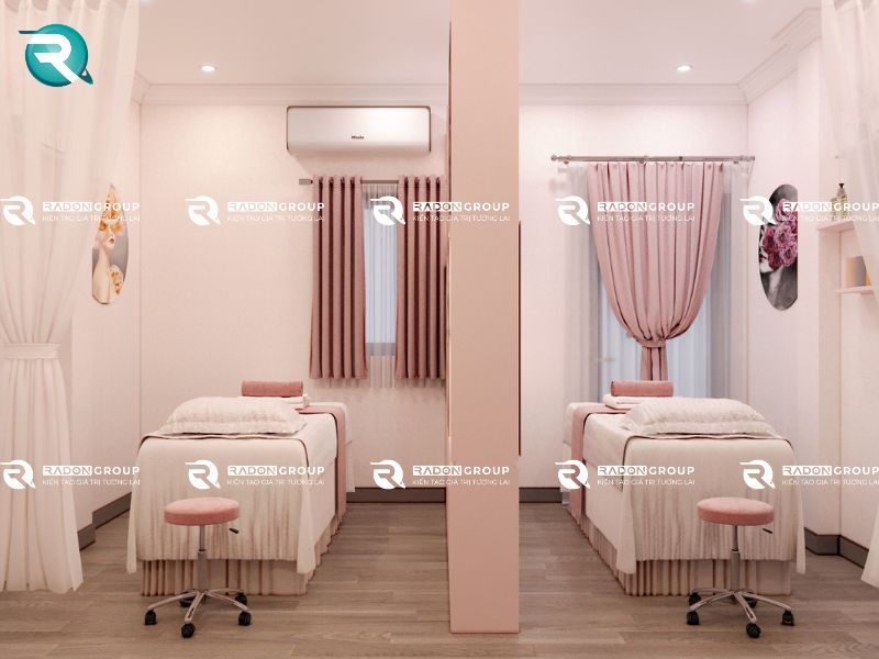 Mẫu thiết kế nội thất spa Raum