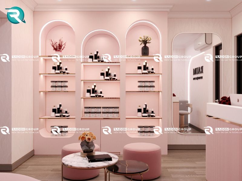 Mẫu thiết kế nội thất spa Raum