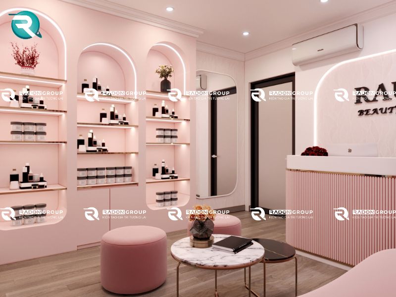 Mẫu thiết kế nội thất spa Raum