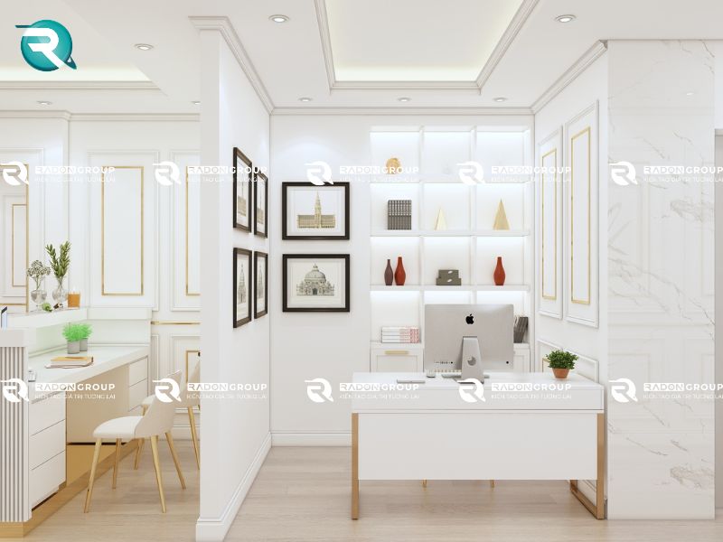 Mẫu thiết kế nội thất Spa Trang Kim