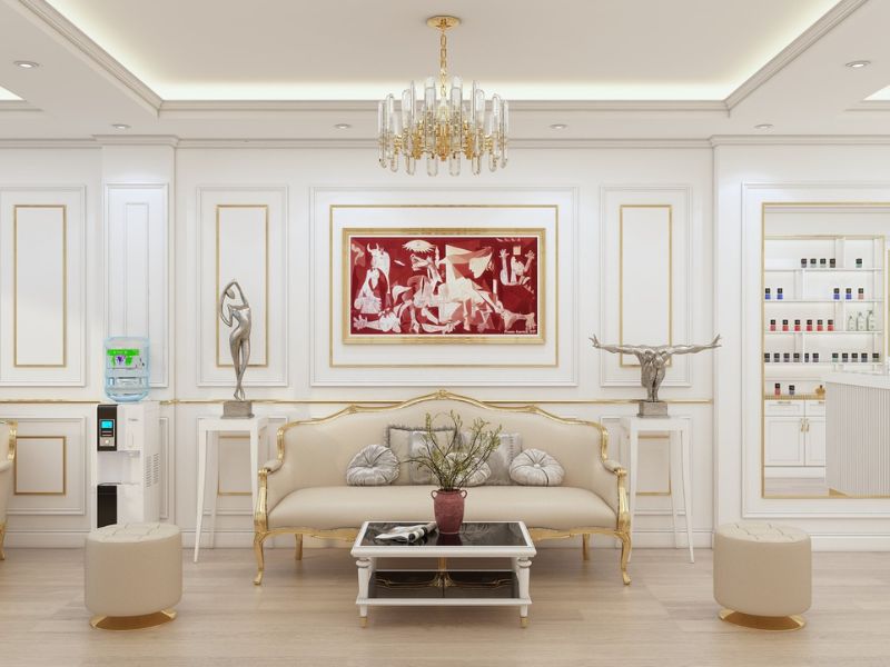 Mẫu thiết kế nội thất Spa Trang Kim