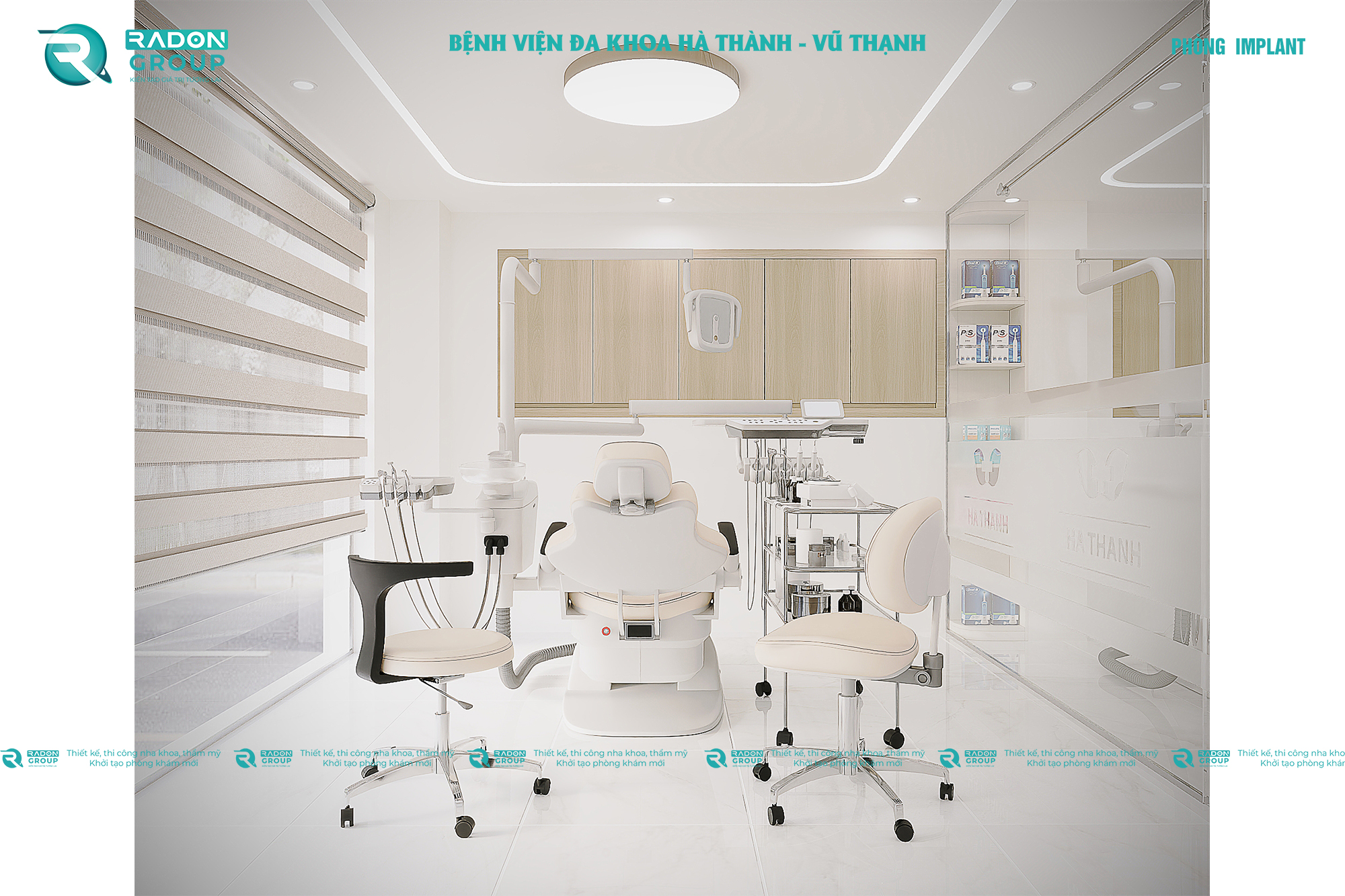 Mẫu thiết kế bệnh viện đa khoa Hà Thanh