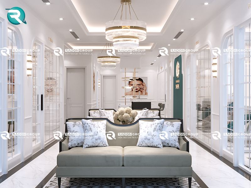 Mẫu thiết kế thẩm mỹ viện Savia