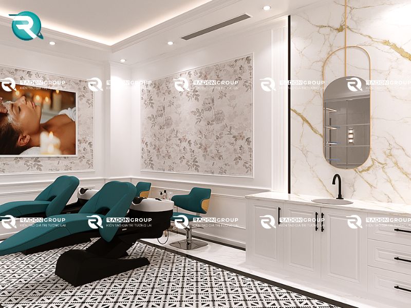 Mẫu thiết kế thẩm mỹ viện Savia