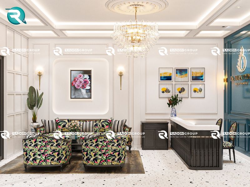 Mẫu thiết kế thẩm mỹ viện Tuấn Dũng