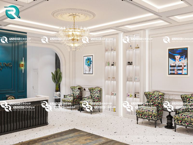 Mẫu thiết kế thẩm mỹ viện Tuấn Dũng