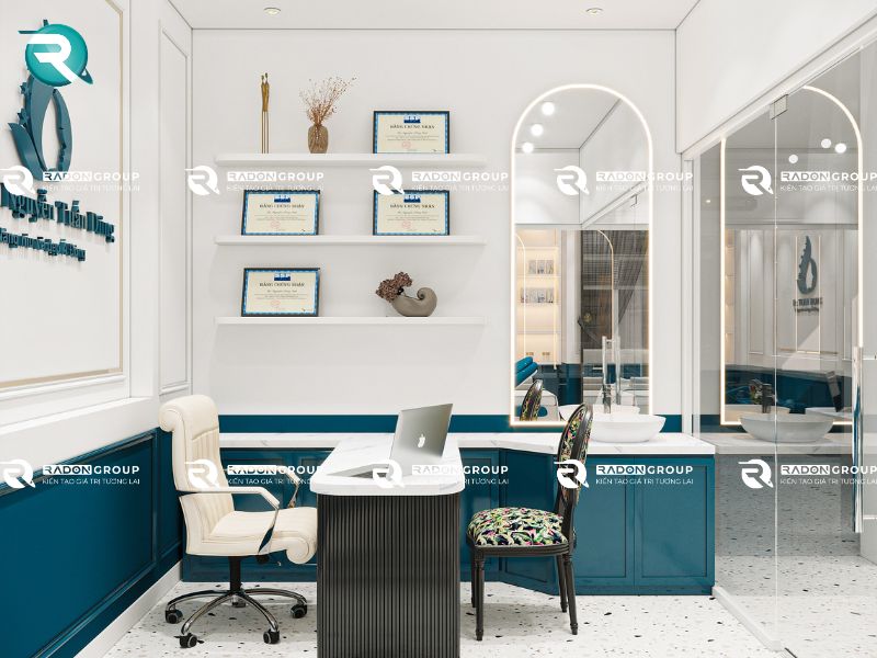 Mẫu thiết kế thẩm mỹ viện Tuấn Dũng