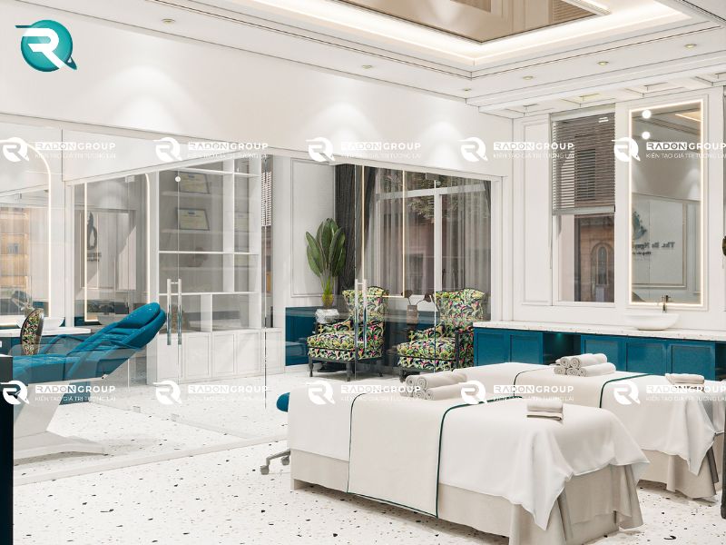 Mẫu thiết kế thẩm mỹ viện Tuấn Dũng