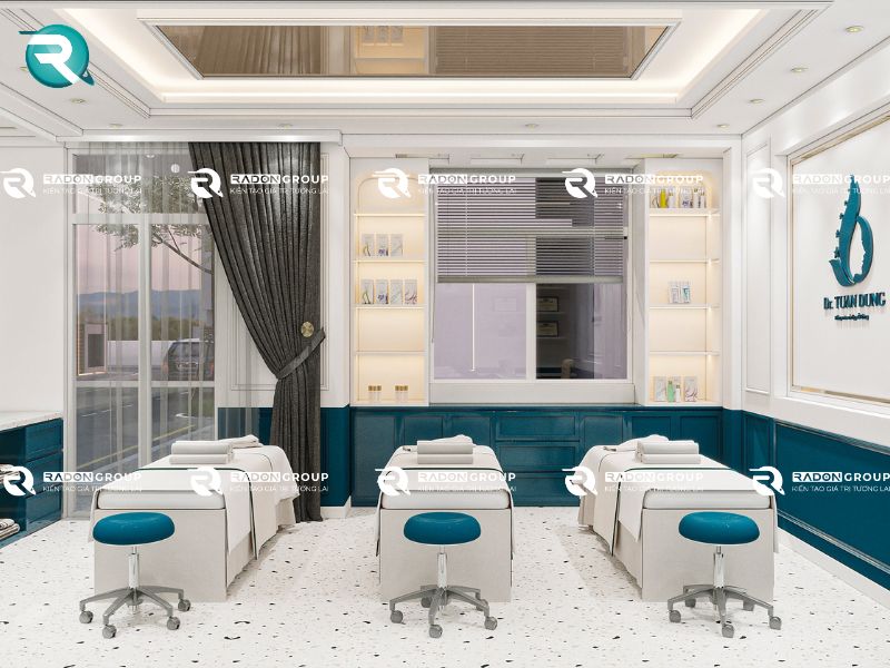 Mẫu thiết kế thẩm mỹ viện Tuấn Dũng