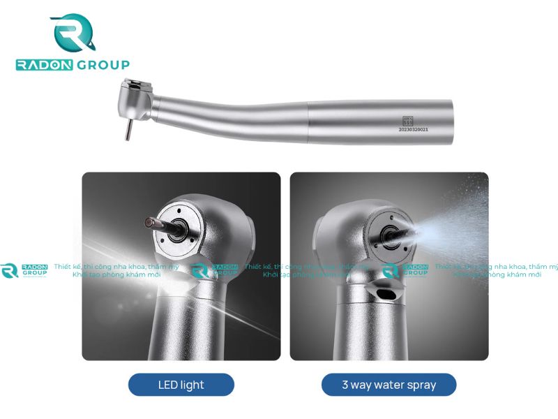 Tay khoan nha khoa có đèn 