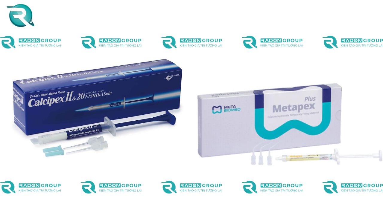 Dạng paste trộn sẵn (VD_ Calcipex, Metapex)