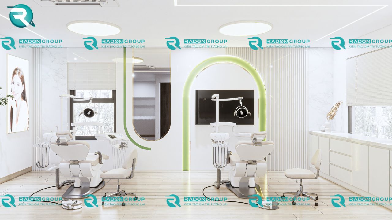 Khu vực khám và điều trị (Ghế nha khoa)