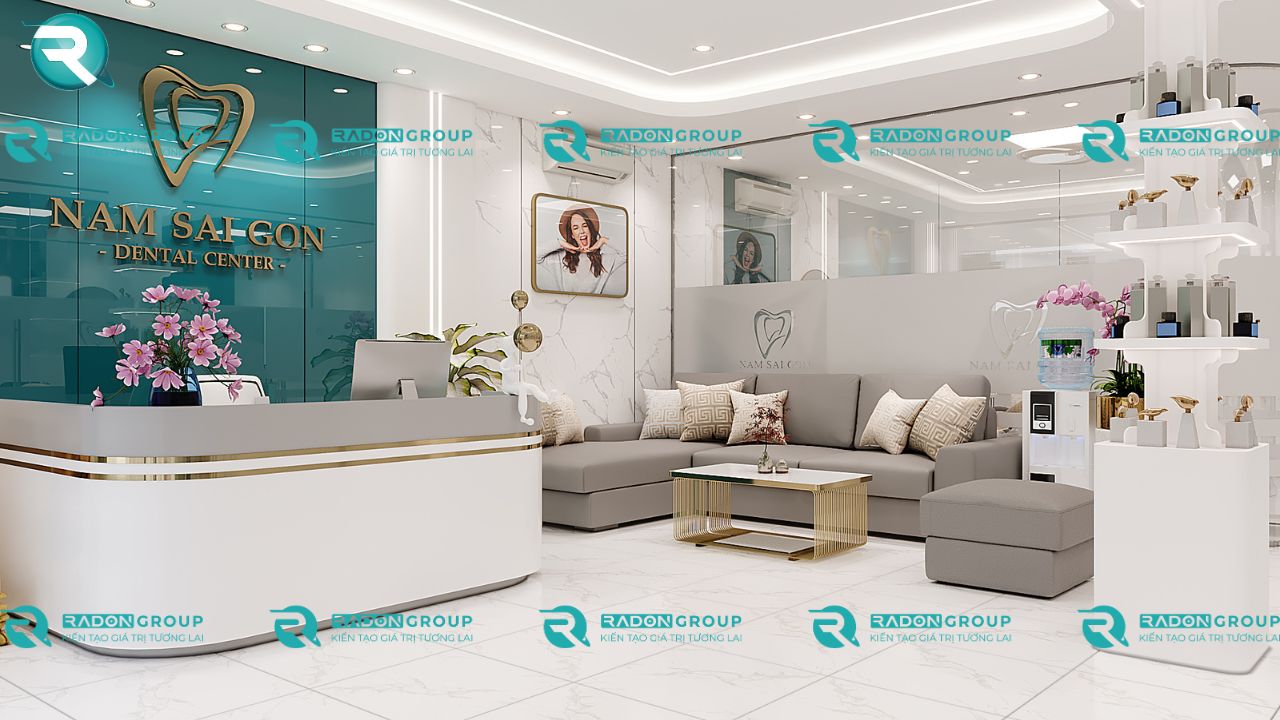 Khu vực lễ tân và phòng chờ