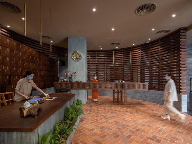 Mẫu thiết kế phòng khám Đông y