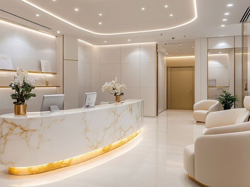 Mẫu thiết kế phòng khám da liễu