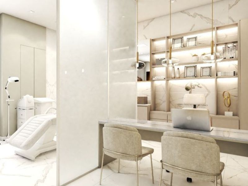 Mẫu thiết kế phòng khám da liễu