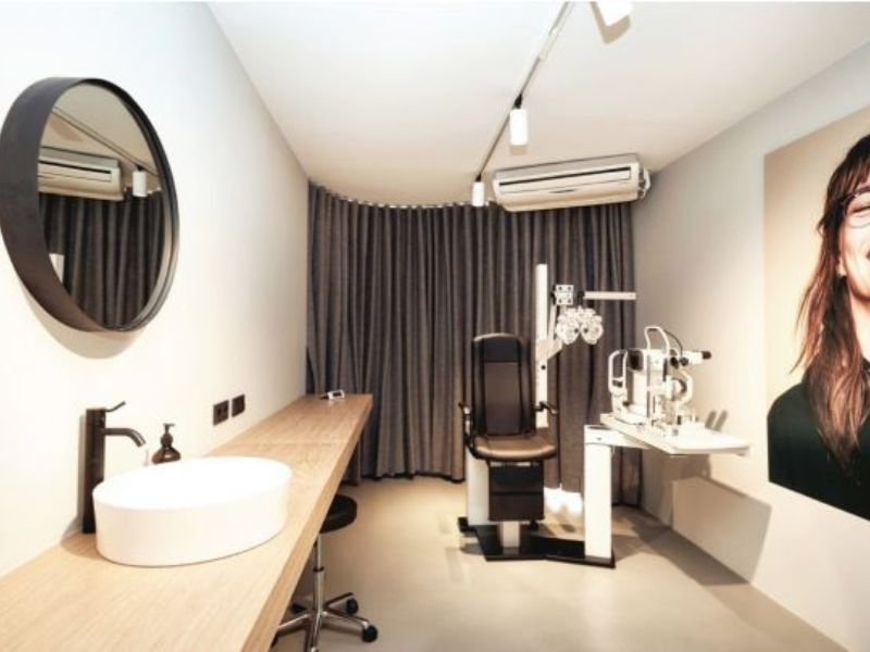 Mẫu thiết kế phòng khám mắt