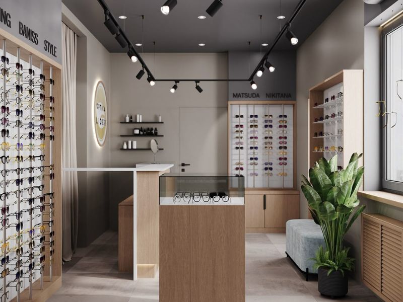 Mẫu thiết kế phòng khám mắt