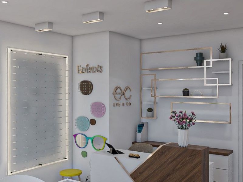 Mẫu thiết kế phòng khám mắt