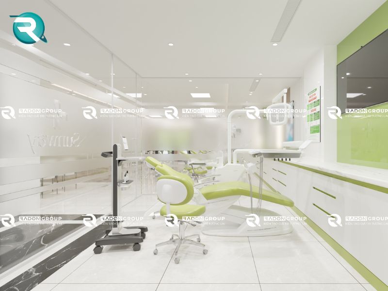 Mẫu thiết kế phòng khám nha khoa SUNWAY 1