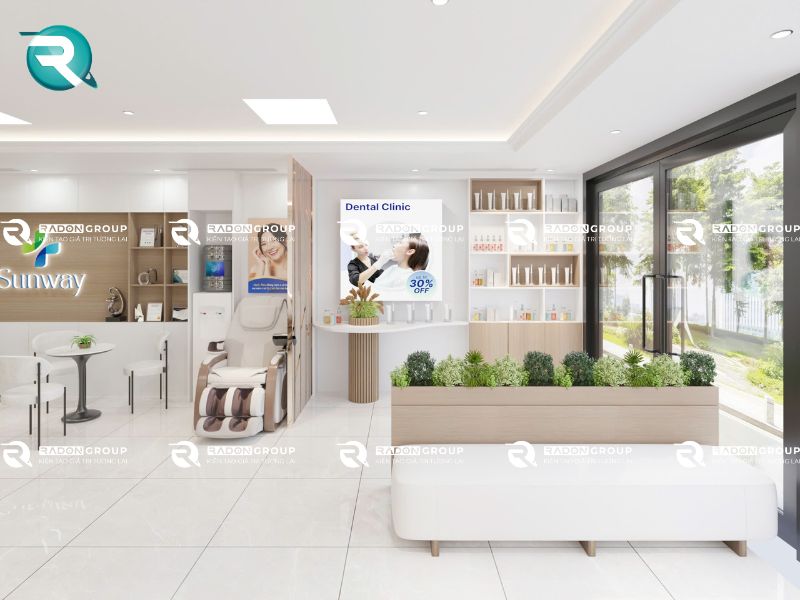 Mẫu thiết kế phòng khám nha khoa SUNWAY 8