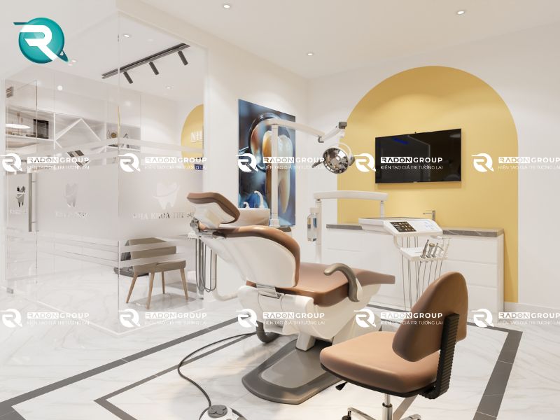 Mẫu thiết kế phòng khám nha khoa Thế Sự 3