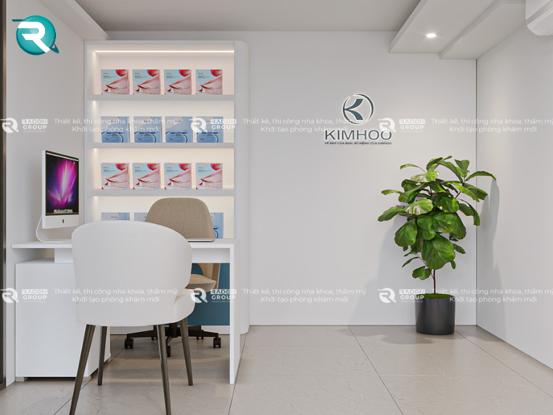 Mẫu thiết kế thẩm mỹ viện KIMHOO